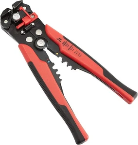 Amazon Basics Wire Stripper & Crimper – Self-Adjusting Tool, Black/Red - Picture 1 of 7