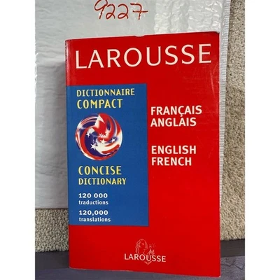 Larousse Concise French-English Bilingual Dictionary Paperback 1200 Pages - Image 1 of 4