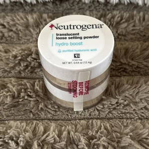 (2) Neutrogena Translucent Loose Setting Powder Hydro Boost Hyaluronic Acid 0.44 - Picture 1 of 4