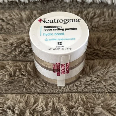 (2) Neutrogena Translucent Loose Setting Powder Hydro Boost Hyaluronic Acid 0.44 - Image 1 of 4