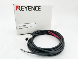 Nuevo cable resistente al aceite Keyence OP-87637 10M M12 4 pines - Imagen 1 de 5