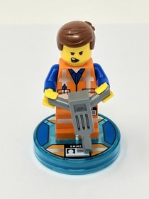 Lego Movie Dimensions Emmet Minifigure Minifig 71212 To Life - CRACKED TORSO