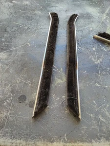 1964/65/66 Ford Thunderbird Rear Quarter Glass Interior Panel Felt Trim - Picture 1 of 4