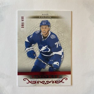 21-22 UD Artifacts Hockey Rookie Red Ruby Parallel 168 Ross Colton /499 - Picture 1 of 2