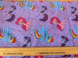 1 Metre My Little Pony Springs Creative 100% Cotton Fabric - Picture 1 of 1