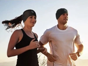 Sleep Headphones Bluetooth Headband Wireless Sports Jogging Black Workout Yoga - Picture 1 of 8