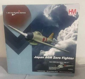 HM Japan A6M2 Zero Fighter Type 21 201st Naval Flying Group 1:48 die-cast plane - Picture 1 of 7