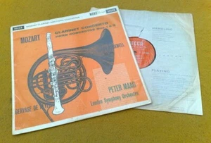 " Mozart Klarinet A Maj Concerto Horn Nummern 1+3 " Super UK Decca LXT 5593 - Bild 1 von 11