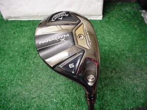 Nice Callaway Paradym X 27 degree 6 Hybrid Cypher Fifty 5.0 Graphite A Senior - Picture 1 of 4