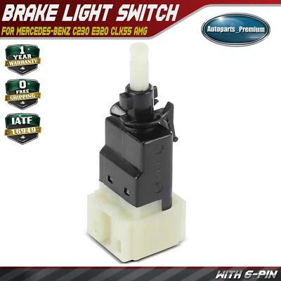 Brake Light Switch for Mercedes-Benz W202 C280 C215 CL500 W210 W463 W220 Dodge - Image 1 of 4