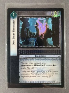 Decipher Herr der Ringe TCG FOIL - Nicht leicht zerstört - unbespielt - Bild 1 von 4