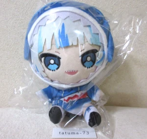 Hololive Friends With U Gawr Gura Plush Doll Toy Vtuber 21cm From Japan NEW - Picture 1 of 7