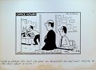 Office Hours by Cy Olson Original Comic Strip Art March 8 1966 Raise Request