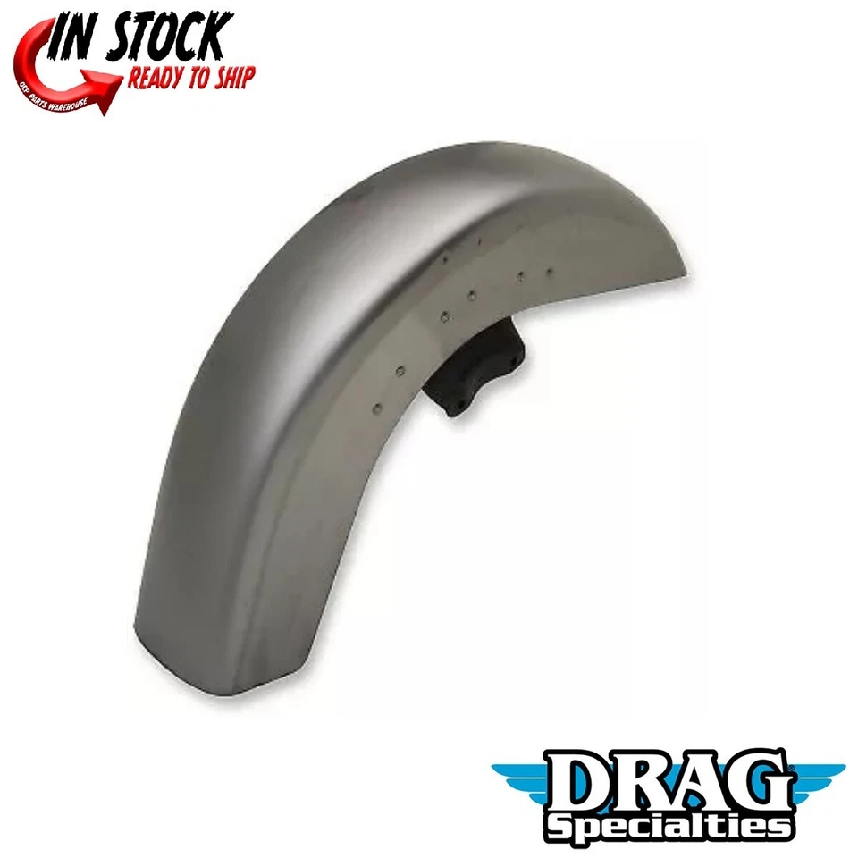 Guardabarros delantero Drag Specialties 1401-0595 sin orificios de ajuste para 87-13 Touring Foto 1 de 3
