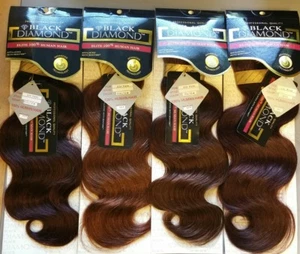 Cabello Negro Diamond Remi 100% Humano para Tejer - RIO WAVE (ONDA CORPORAL) - Imagen 1 de 19