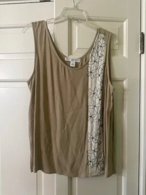 Camiseta sin mangas deportiva Josephine Chaus, talla L, etiquetas aún adjuntas Foto 1 de 2