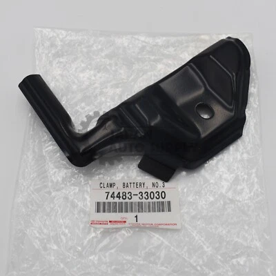 Abrazadera de retención de batería OEM GENUINA TOYOTA HYBRID CAMRY AVALON ES300 74483-33030 Foto 1 de 4