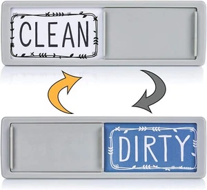 Dirty Clean Dishwasher Magnet,Dishwasher Magnet Clean Dirty Sign Magnet for Dish - Picture 1 of 3