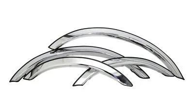 03-10 Mercury Grand Marquis Chrome Fender Trim Short - Image 1 of 2