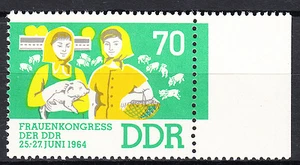 DDR 1964 Mi. Nr. 1032 mit Rand Postfrisch (25657) - Bild 1 von 1