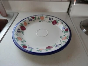 VINTAGE PRINCESS HOUSE ORCHARD MEDLEY CHIP and DIP PLATTER DISH ( NO BOWL ) - Picture 1 of 6