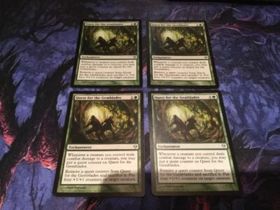 MTG 4 x Quest for the Gemblades - Zendikar Excellent Magic MTG - Image 1 of 4