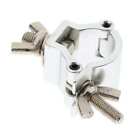 Aluminum Stage Light Hook Clamp O Type for Disco Moving Head Light Silver