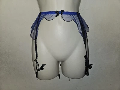 Agent Provocateur Lorna Tirantes Azul y Negro Talla AP 6 NUEVO CON ETIQUETAS Foto 1 de 4
