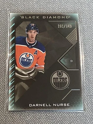 2021-22 Upper Deck Black Diamond #BDB-DN Darnell Nurse #/349 Edmonton Oilers - Image 1 of 2