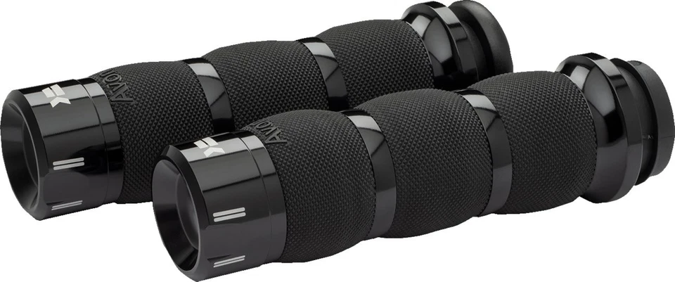 Empuñaduras de cojín de aire Khrome Werks Klassic | Cable | Negro (500290) Foto 1 de 1