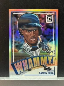 2025 Donruss Baseball Optic WHAMMY! Sammy Sosa Chicago Cubs #5 SSP - Picture 1 of 2