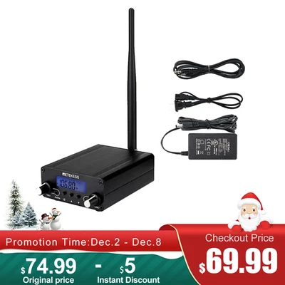 TR508 0,5 Вт FM-передатчик вещания, радиопередатчик, дальнобойный FM-передатчик - Изображение 1 из 4