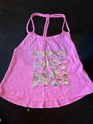 Camiseta sin mangas de baile Bloch para niñas talla 12 rosa danza con moi Foto 1 de 4