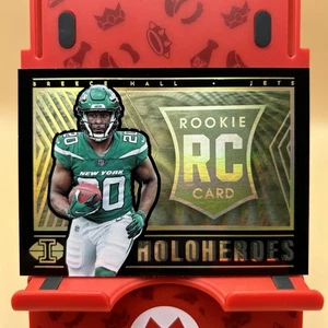 2022 Panini Illusions - HoloHeroes Rookie #HHR-24 Breece Hall (RC) Oro 2/10 - Foto 1 di 7