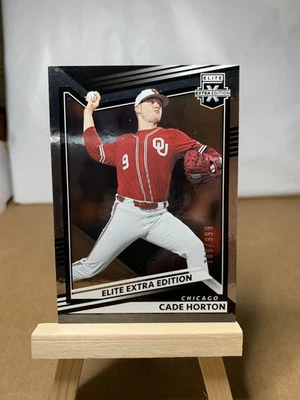 2022 Panini Elite Extra Edition - Cade Horton #7 789/999 (RC) Chicago Cubs - Image 1 of 2