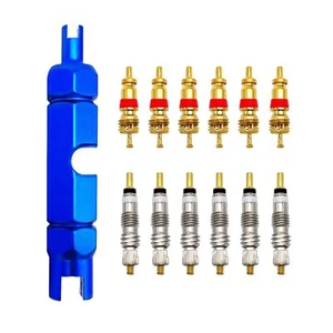 Bicycle Valve Core Remover Tool Kit Universal Bike and Car Valve Core Repair ... - Picture 1 of 7