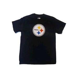 Pittsburgh Steelers Men's Classic Black T Shirt - Picture 1 of 2