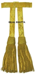 Schärpenquasten mit fester Schleife - gold - Picture 1 of 1