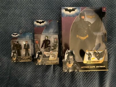 the dark knight battle armor batman & bruce wayne, action cape Batman &The Joker - Image 1 of 4