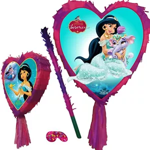 Princesa Cumpleaños Piñata Fiesta Tema Jazmín Aladino Castillo Reino Príncipe Lámpara - Imagen 1 de 2