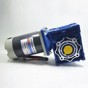 120W Worm Gear Reducer Gearbox Electric RV Gear Motor High Torque DC 12V/24V - Picture 1 of 13