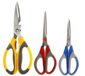 Stainless Steel Multipurpose Use Kitchen Scissor Set For Home Pack of 3 Pcs - Picture 1 of 8