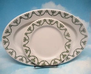 2 ST ELMO restaurant ware SYRACUSE CHINA vintage plates - Picture 1 of 9