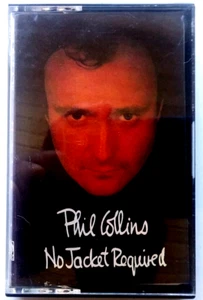PHIL COLLINS - No Jacket Required - 1985 Cassette Atlantic Records USA Pop Rock - Imagen 1 de 4
