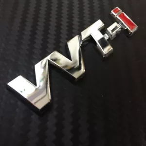 Car Emblem VVT I VVTI metal Chrome for CIVIC JADE side Badge Sticker 2pcs - Picture 1 of 6