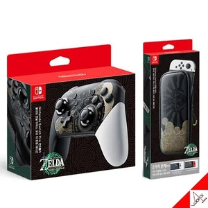 Nintendo Switch Controller + Pouch Legend of Zelda Tears of the Kingdom - Picture 1 of 10