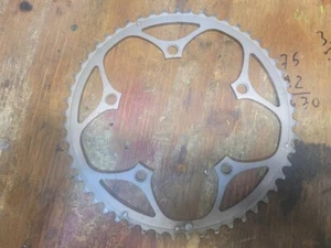 Shimano Chainring 53 Tooth 130 BCD B-53 Silver 53t 9s Wear - Picture 1 of 1