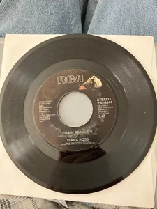 Diana Ross 45 RPM Chain Reaction / More And More 7" Vinyl RCA Records VG+ - Picture 1 of 2