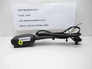 2008-2012 Infiniti EX35 Front Left Seat Belt Buckle 86843-1BA0C OEM - Picture 1 of 7