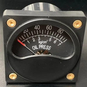 Oil Pressure 100 PSI 2 1/4" Gauge OP-100-001 - Picture 1 of 1